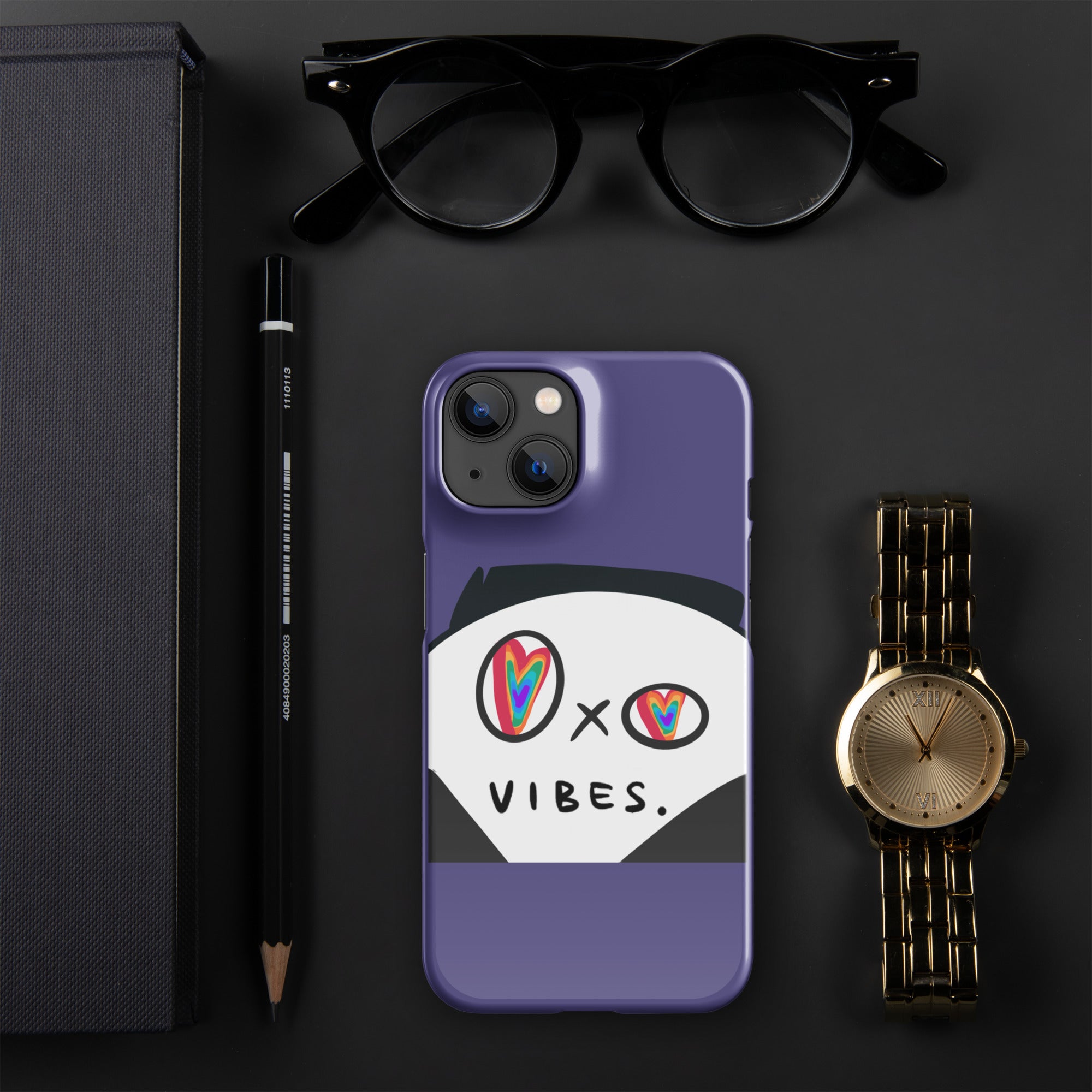 0xoVibes无限共鸣® — FACE · GentalPandaMan iPhone Case